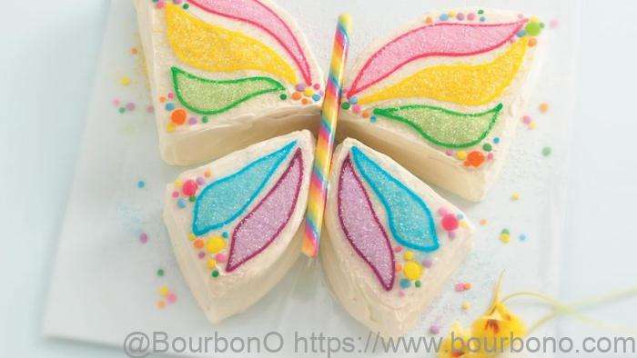 Butterfly birthday cake is the perfect choice if you’re pressed for time