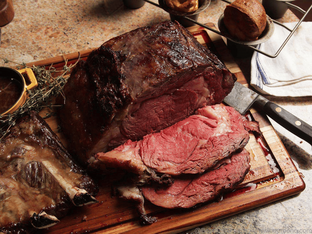 Prime rib brings a lot of nutrition to the meal